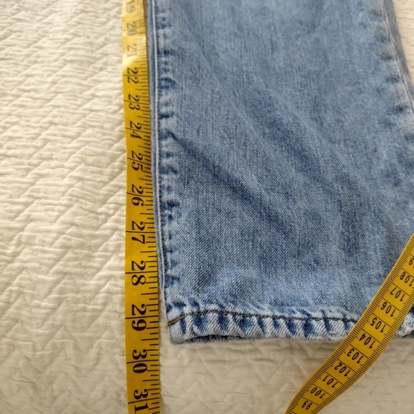 Madewell The Slouchy Boyjean in Riverspring Wash Sz 26 - Picture 11 of 11